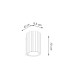 Karbon Minimalist Wall Down Lamp 10cm Black-8