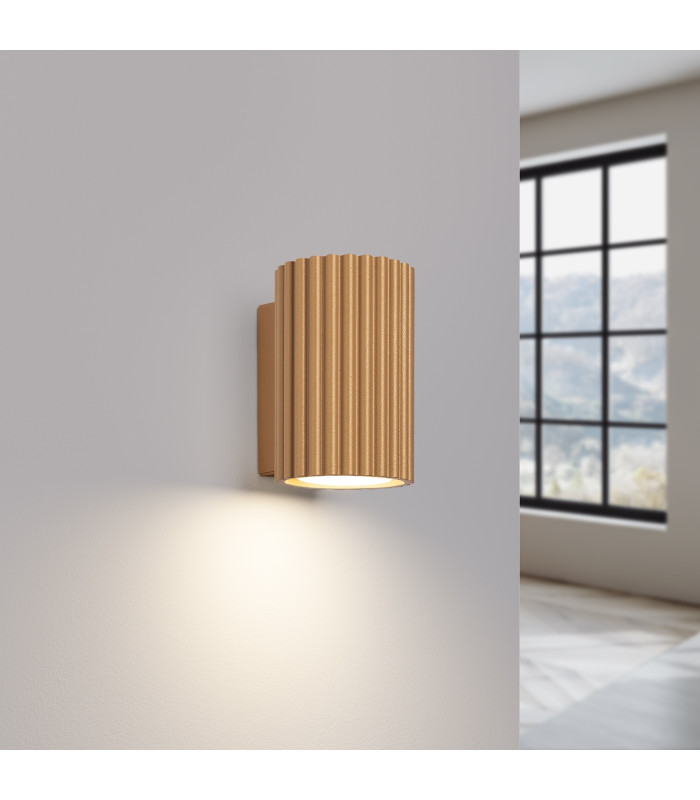 Karbon Minimalist Wall Down Lamp 10cm Gold-3
