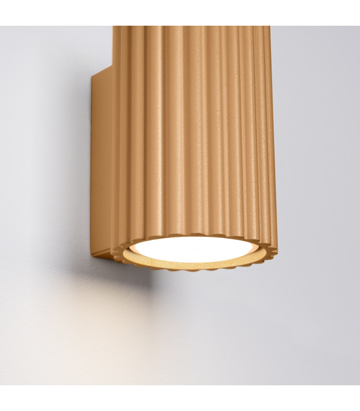 Karbon Minimalist Wall Down Lamp 10cm Gold-5