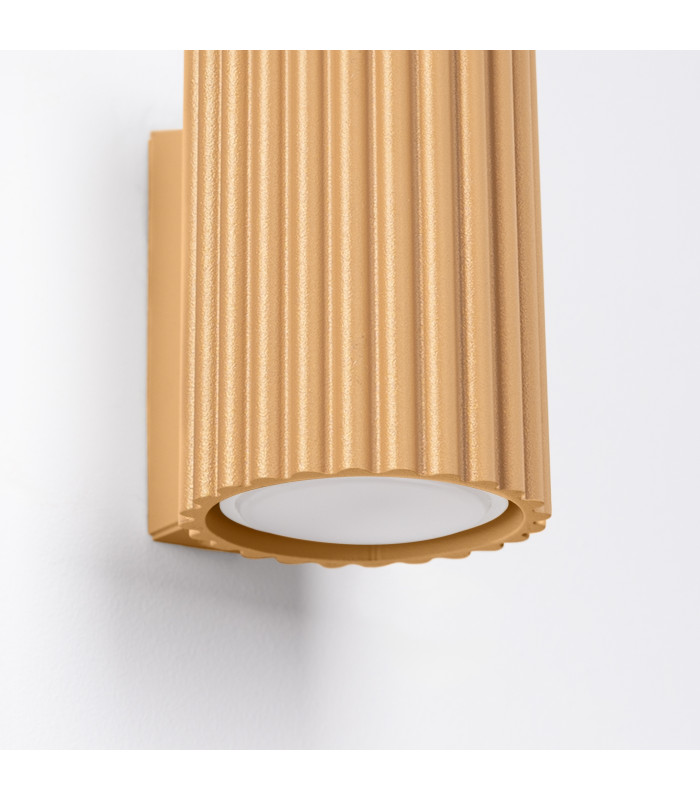Karbon Minimalist Wall Down Lamp 10cm Gold-6