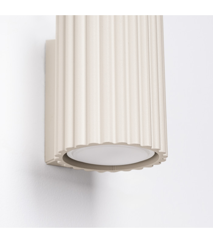 Karbon Minimalist Wall Down Lamp 10cm Beige-6