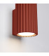 Karbon Minimalist Wall Down Lamp 10cm Red Ochre-5