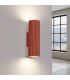 Karbon Minimalist Up Down Wall Lamp 20cm Red Ochre-3