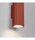 Karbon Minimalist Up Down Wall Lamp 20cm Red Ochre-5