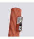 Karbon Minimalist Up Down Wall Lamp 20cm Red Ochre-6