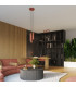 Karbon Minimalist Up Down Wall Lamp 20cm Red Ochre-10