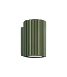 Karbon Minimalist Wall Down Lamp 10cm Olive Green-1