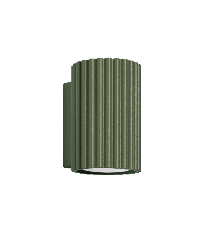Karbon Minimalist Wall Down Lamp 10cm Olive Green-1