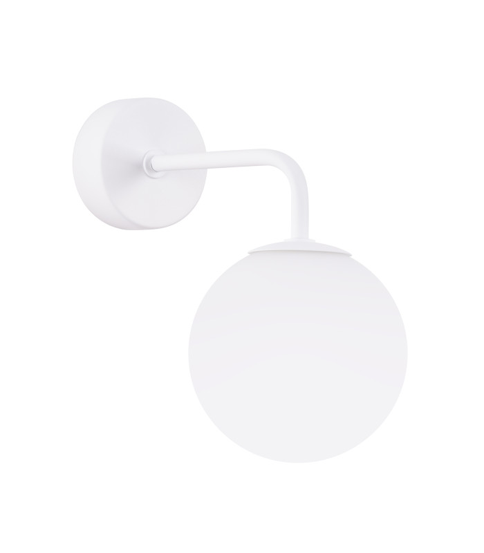 Astral Minimalist Globe Wall Lamp White-1