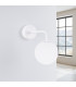 Astral Minimalist Globe Wall Lamp White-2