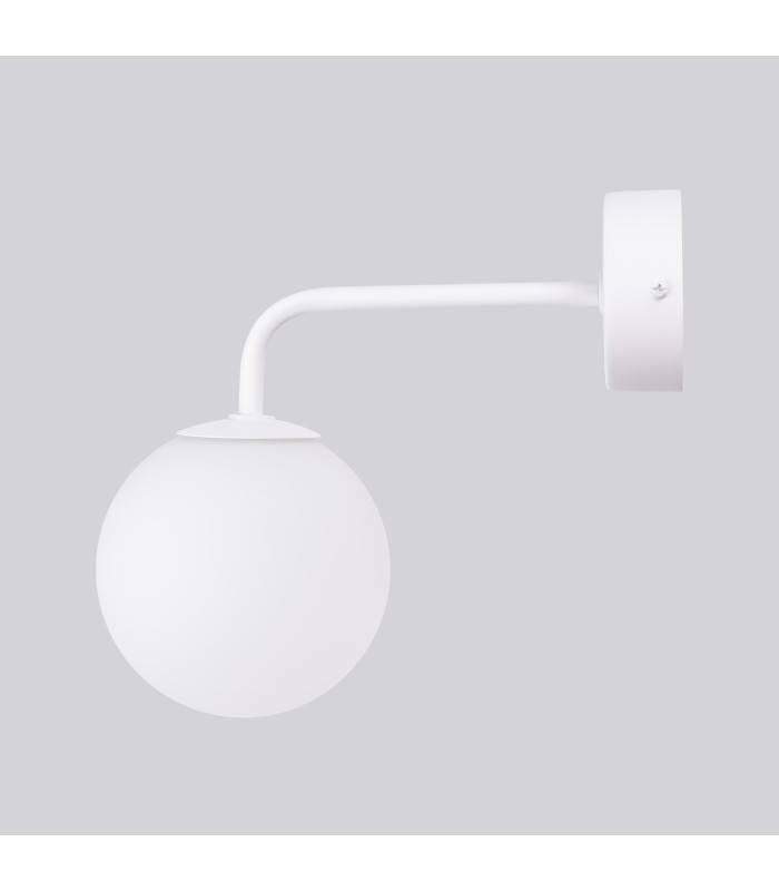 Astral Minimalist Globe Wall Lamp White-4