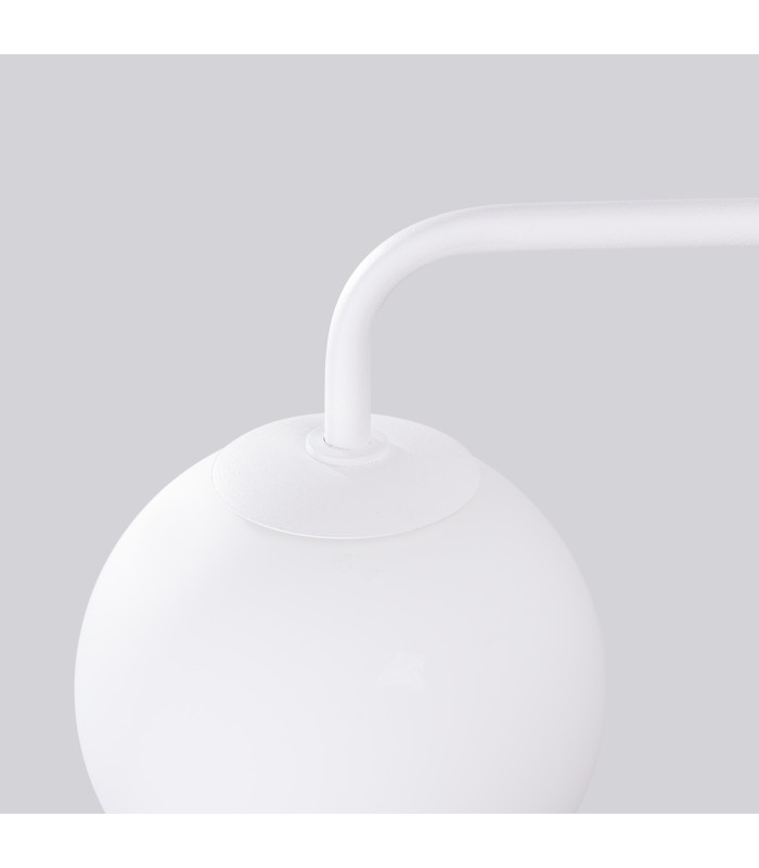 Astral Minimalist Globe Wall Lamp White-5