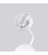 Astral Minimalist Globe Wall Lamp White-7