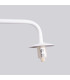 Astral Minimalist Globe Wall Lamp White-8