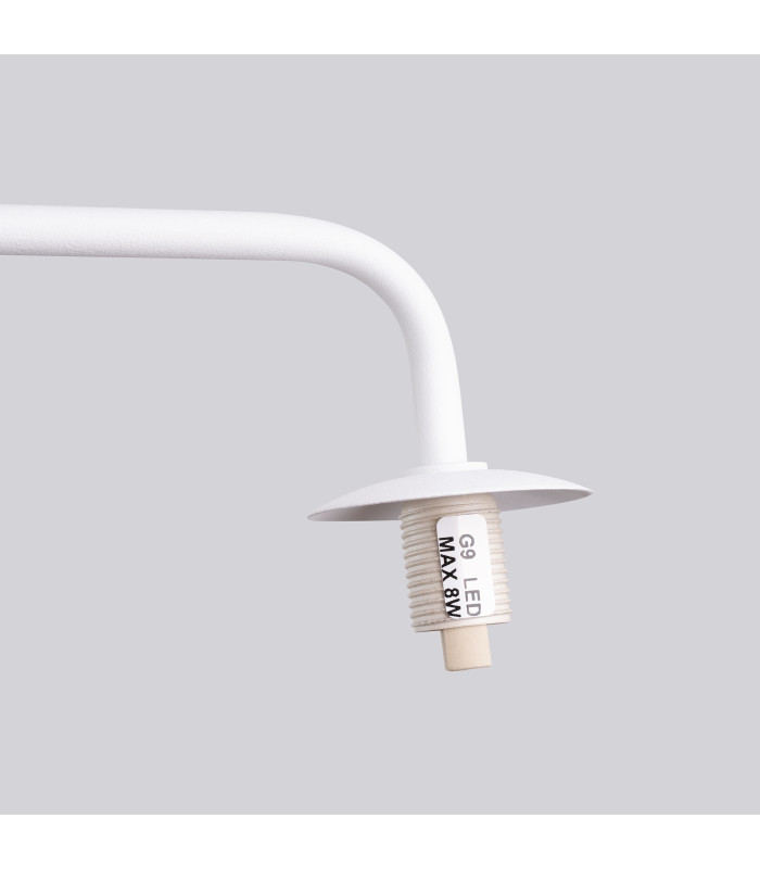 Astral Minimalist Globe Wall Lamp White-8