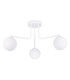 Astral Minimalist Semi Flush Ceiling 3 Light White-1