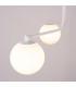 Astral Minimalist Semi Flush Ceiling 3 Light White-4