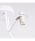 Astral Minimalist Semi Flush Ceiling 3 Light White-6