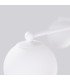 Astral Minimalist Semi Flush Ceiling 3 Light White-7