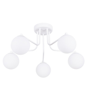 Astral Minimalist Semi Flush Ceiling 5 Light White-1