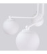 Astral Minimalist Semi Flush Ceiling 5 Light White-5
