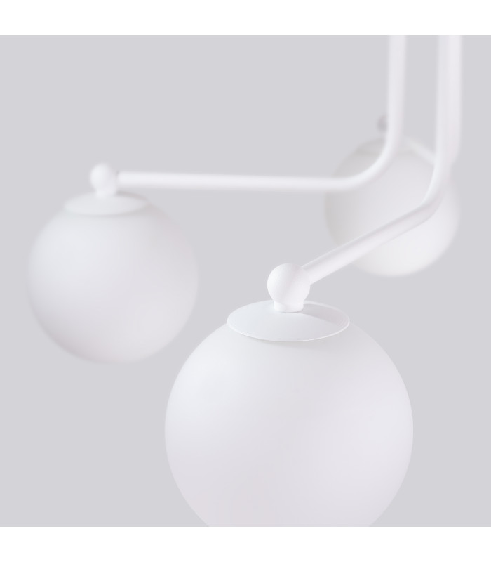 Astral Minimalist Semi Flush Ceiling 5 Light White-5