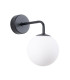 Astral Minimalist Globe Wall Lamp Black-1