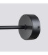Astral Minimalist Globe Wall Lamp Black-8