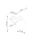 Astral Minimalist Globe Wall Lamp Black-9