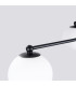 Astral Minimalist Semi Flush Ceiling 3 Light Black-5