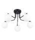 Astral Minimalist Semi Flush Ceiling 5 Light Black-1