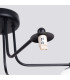 Astral Minimalist Semi Flush Ceiling 5 Light Black-6