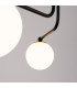Astral Minimalist Semi Flush Ceiling 5 Light Black-7
