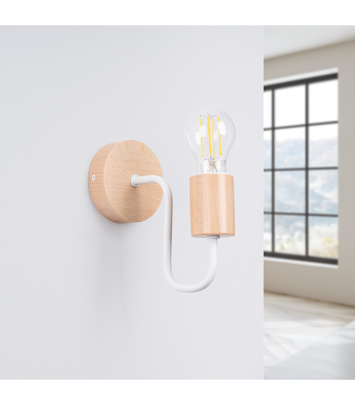 Timbo Loft Wall Lamp White-2