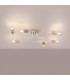 Timbo Loft Semi Flush Ceiling 6 Light White-3
