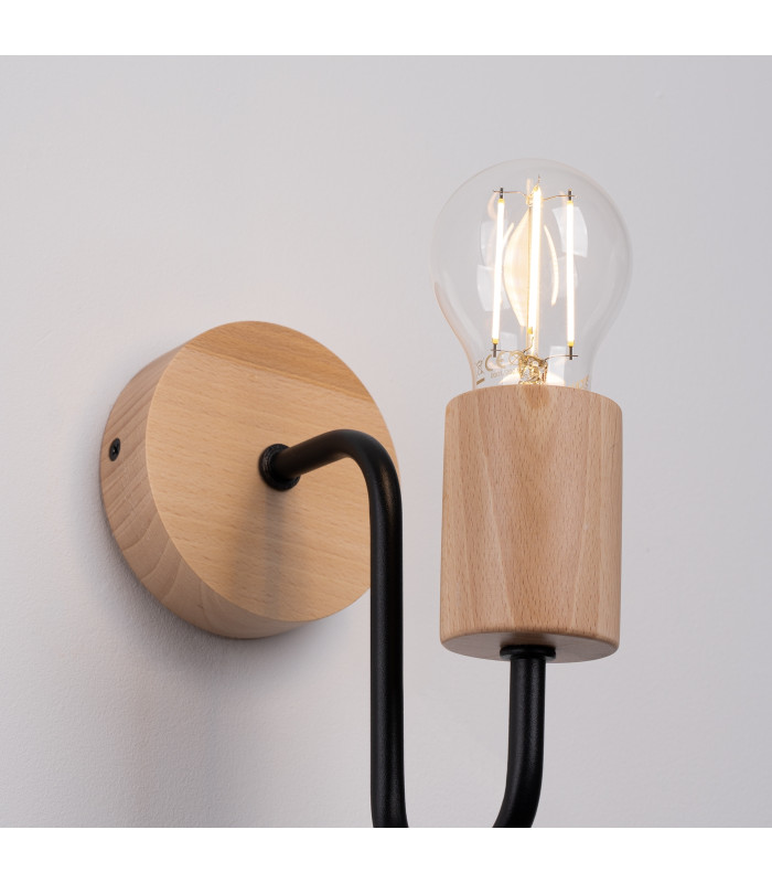 Timbo Loft Wall Lamp Black-7