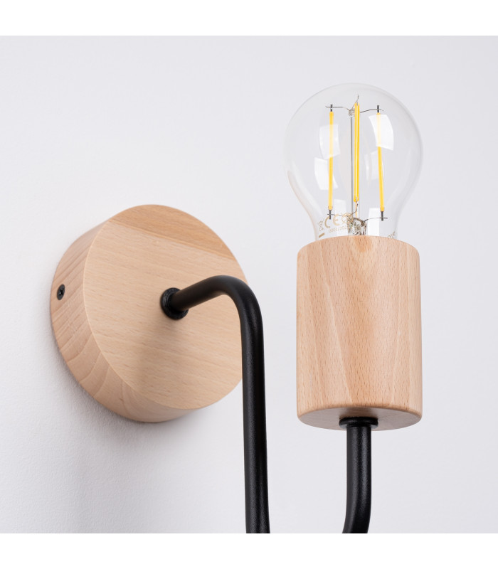 Timbo Loft Wall Lamp Black-8