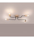 Timbo Loft Semi Flush Ceiling 4 Light Black-3
