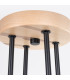 Timbo Loft Semi Flush Ceiling 4 Light Black-8