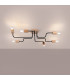 Timbo Loft Semi Flush Ceiling 6 Light Black-3
