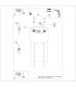 Flash Minimalist Ceiling Lamp White-9