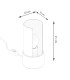 Flash Minimalist Desk Table Lamp Flash White-9