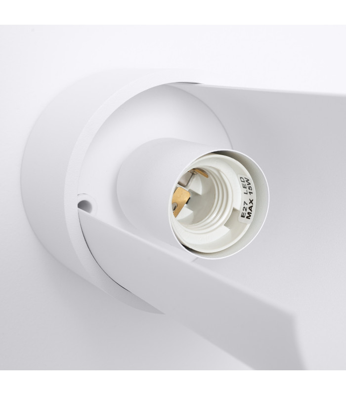 Flash Minimalist Wall Lamp White-6