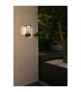 Outdoor Led Dark Grey Wall Light 10W 3000K IP65 - 2