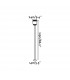 Outdoor LED Lamp Post Dark Grey 18W 3000K IP54 - 2