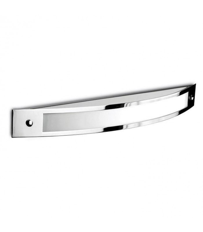 1 Light Bathroom Wall Light Chrome IP44 - 1