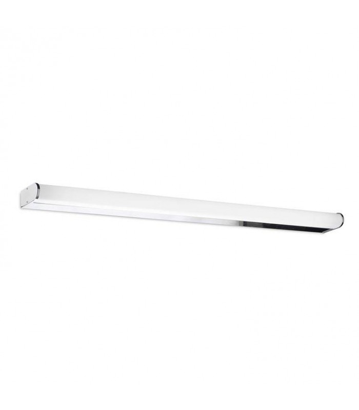 1 Light Bathroom Large Wall Light Chrome IP44 - 1