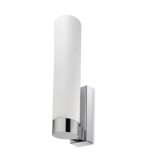 1 Light Bathroom Medium Wall Light Chrome IP44 - 1