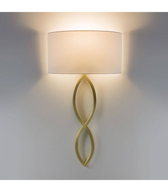 Wall Light Matt Gold (Shade Not Included), E27 - 1
