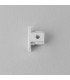 End Cap Track Lighting Matt White - 1